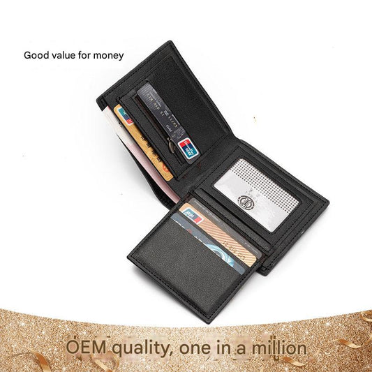 Men's stylish crocodile wallet - image 1