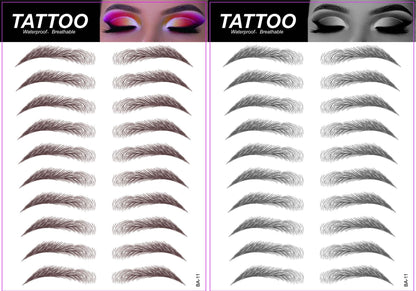 Waterproof Eyebrow Stickers - Image 2