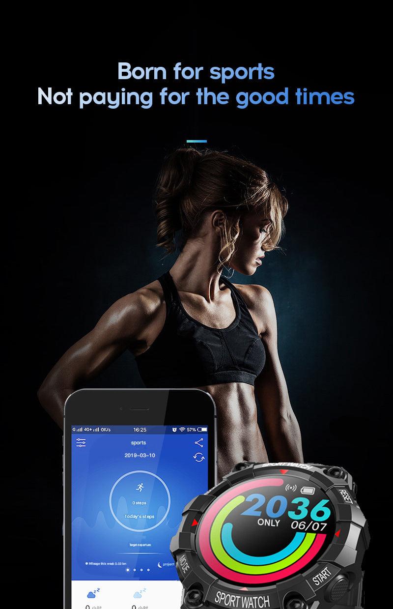Smart Fitness Watch with Health Monitoring Functionality