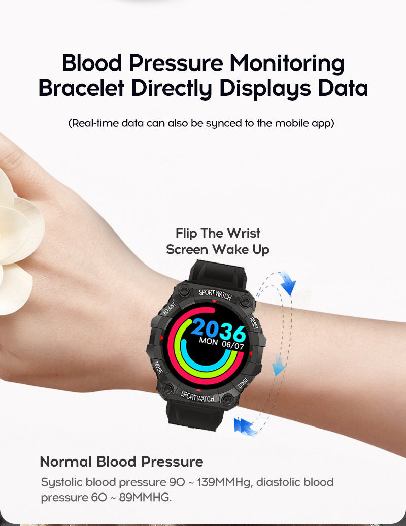 Image of Smart Fitness Watch Front View
