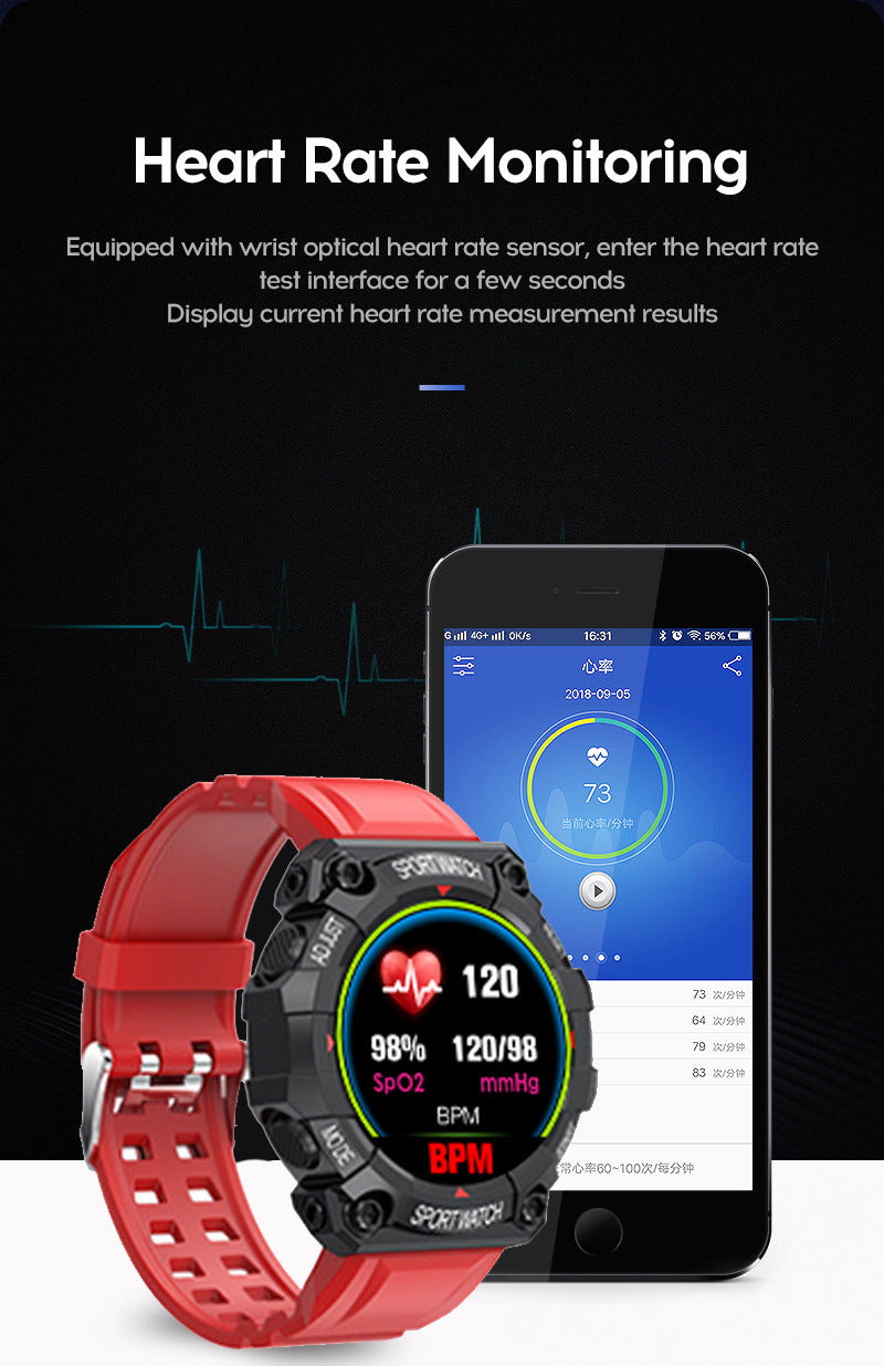 Lifestyle Image with Fitness Watch