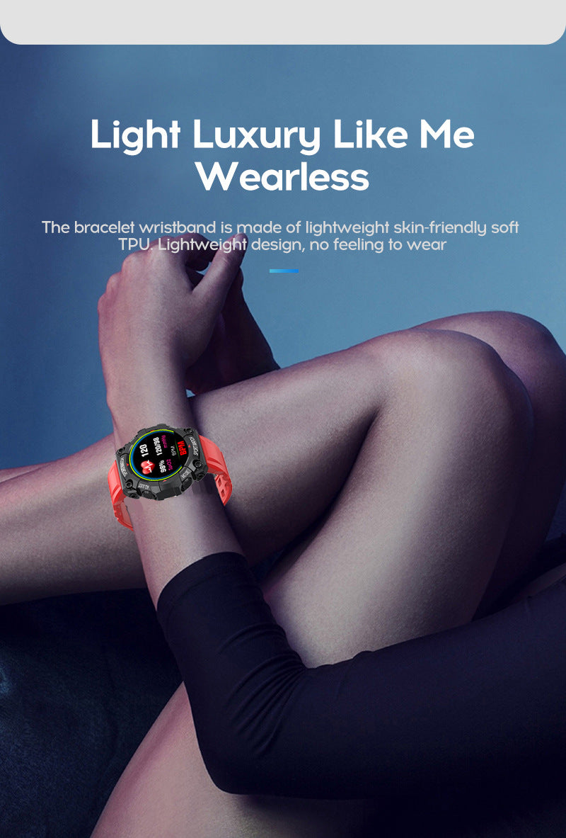 Lifestyle Image with Fitness Watch