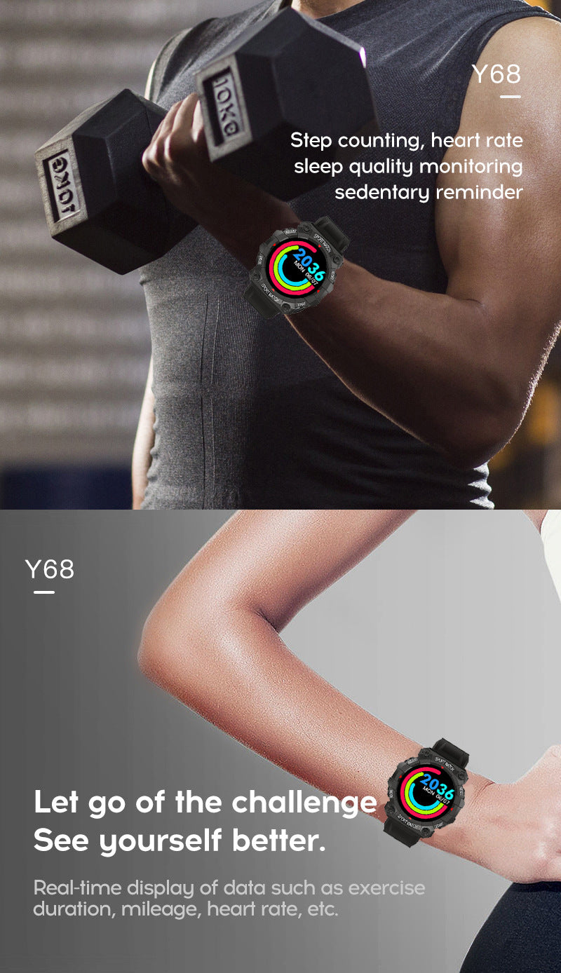Smart Fitness Watch Side View