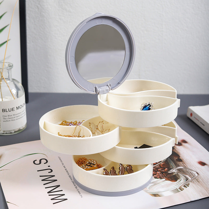 Dust-proof jewelry box with modern design