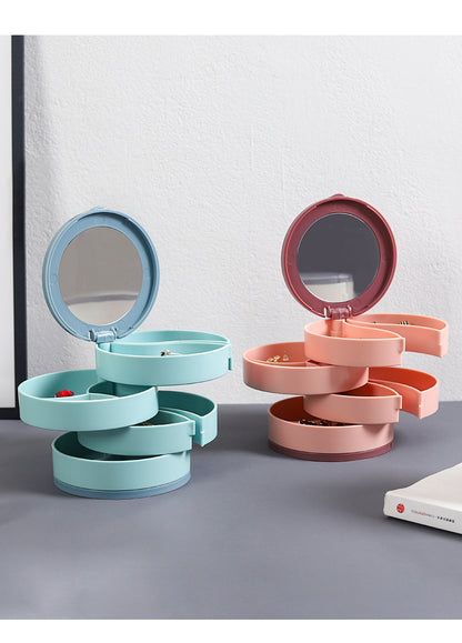 Dust-proof jewelry box with modern design
