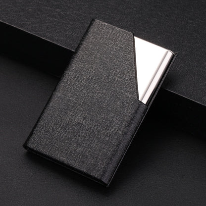 Business card holder with logo customization