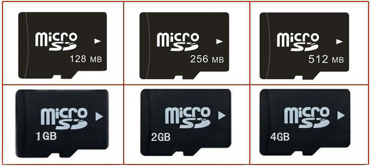 8G memory card included with USB cable