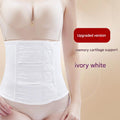 White Single Compression Belt