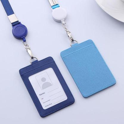 Sky blue badge holder for professionals