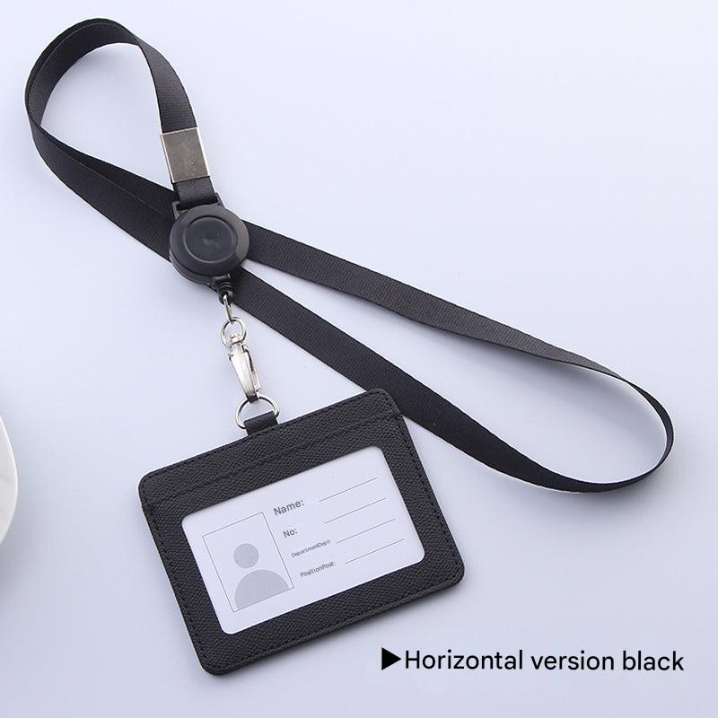 Pink retractable ID holder