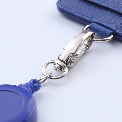 Pink retractable ID holder
