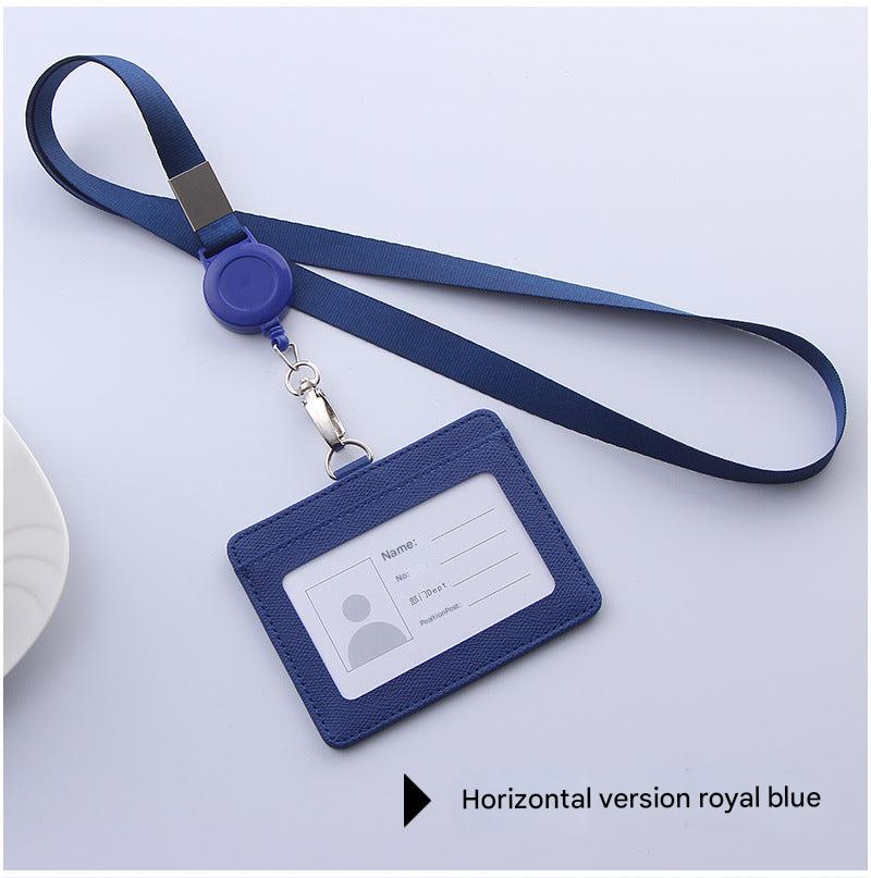 Sky blue badge holder for professionals