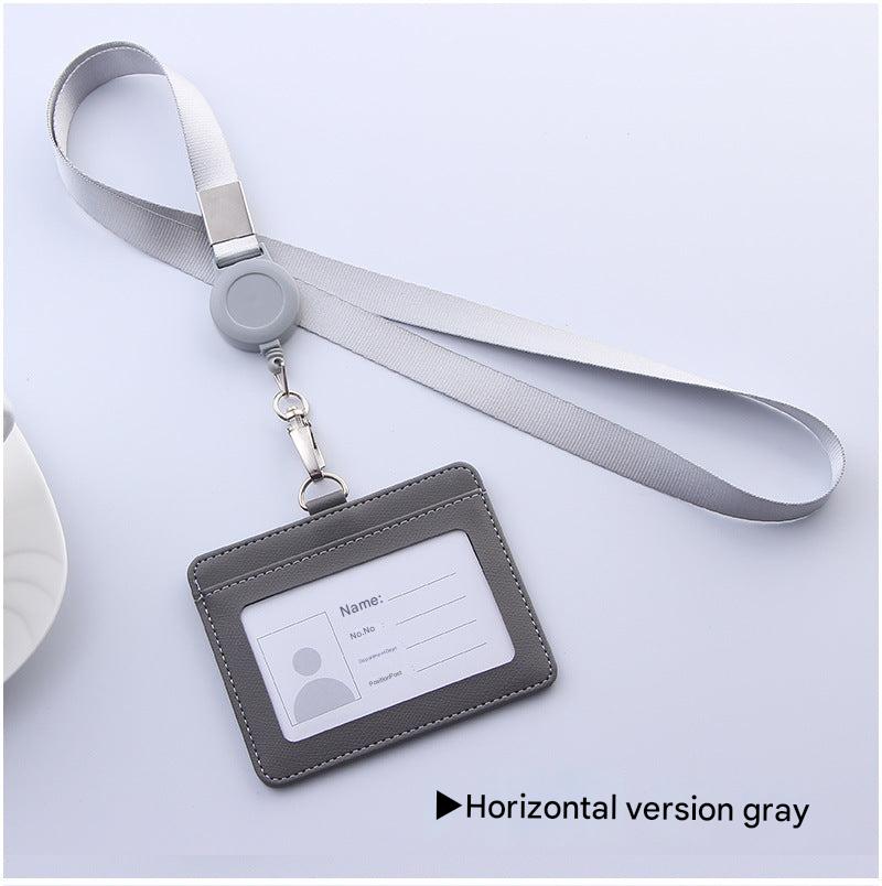 Gray card holder for office use