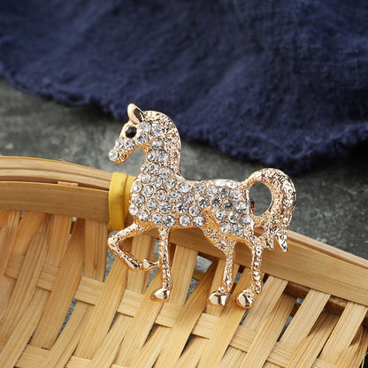 Charming horse pin for men and women