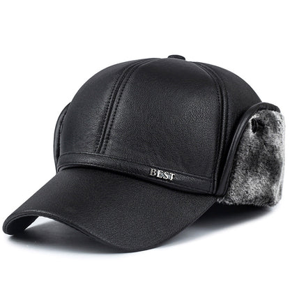 Fashionable cotton blend cap for winter