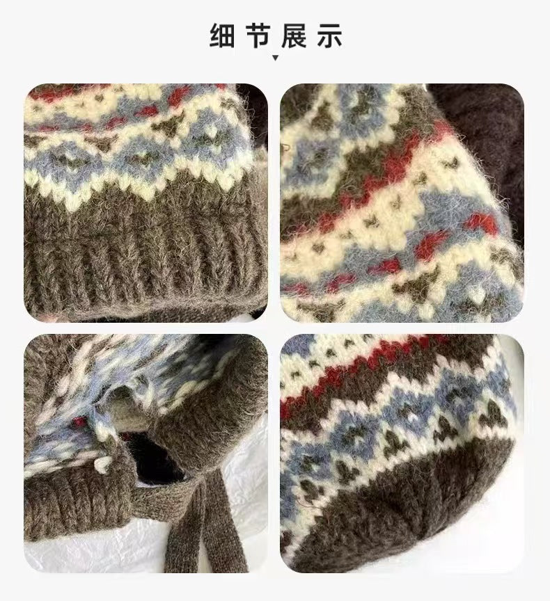 Warm Knitted Hat Image 4