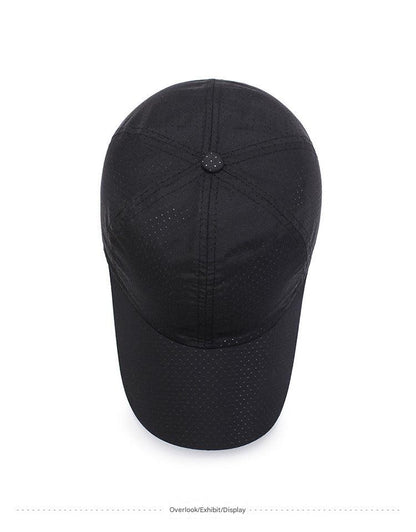 Men's quick-dry baseball cap in red