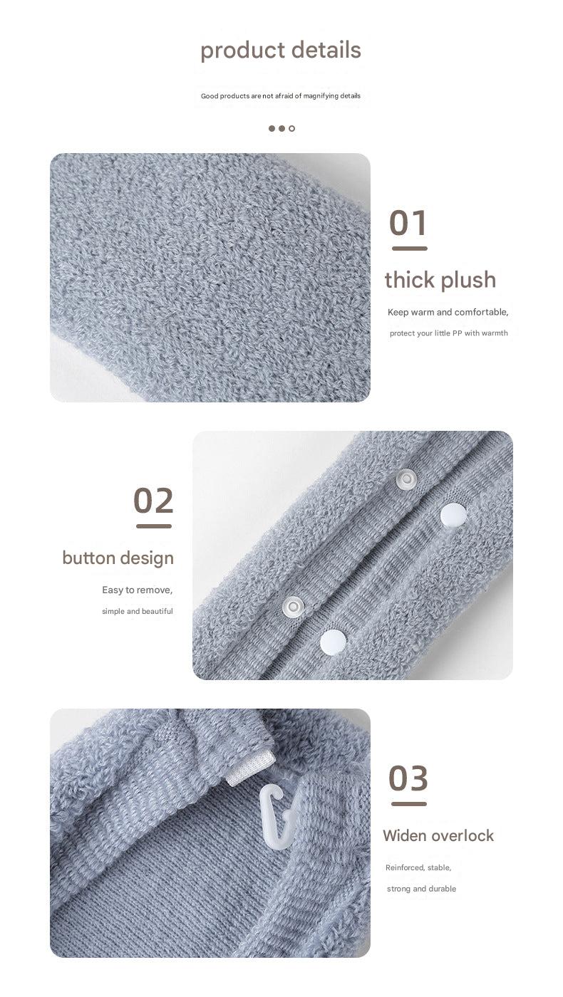 Extra thick toilet seat cover in dark green
