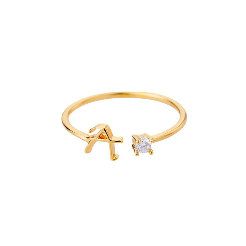 alphabet ring display image