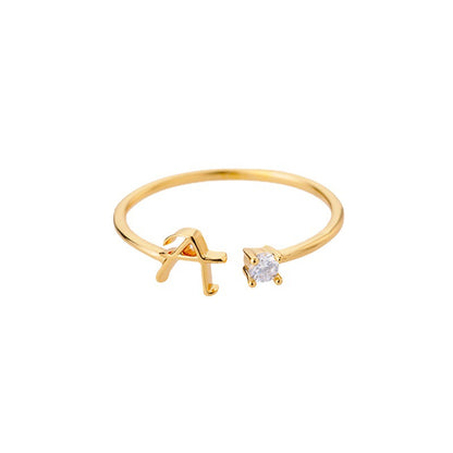 alphabet ring display image
