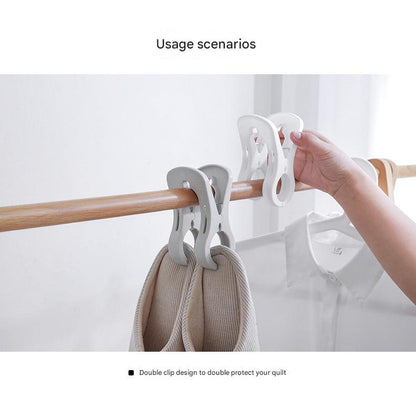Modern design clothespins in grey