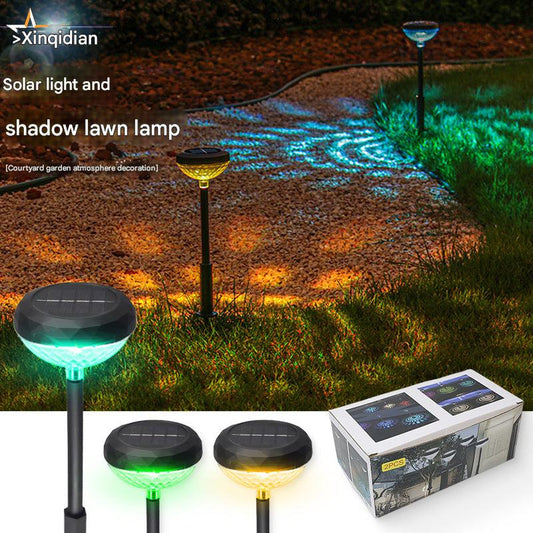 LED garden spotlight nighttime ambiance