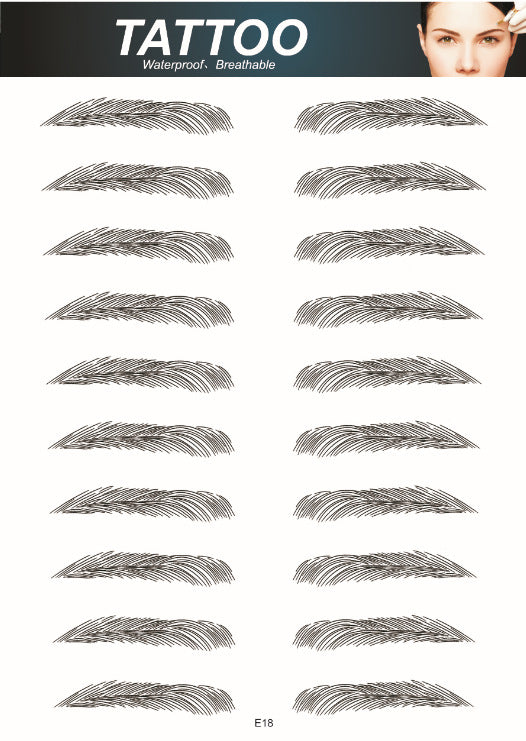 Natural Long-Lasting Brow Tattoos - Image 1