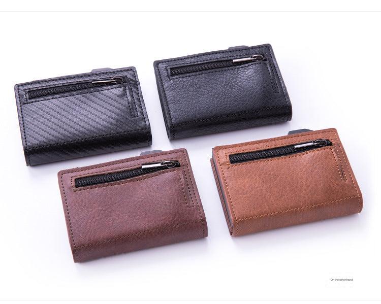 Wallets displayed in various colors