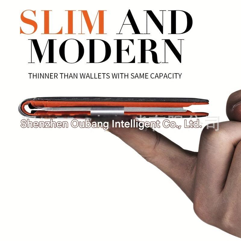 Lightweight wallet in black color image 4