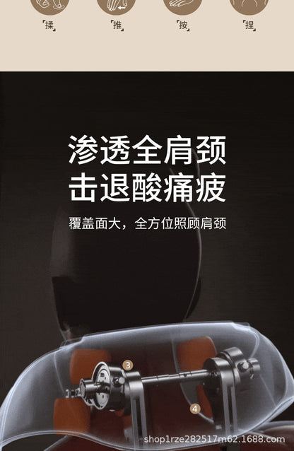 Portable neck and shoulder massager