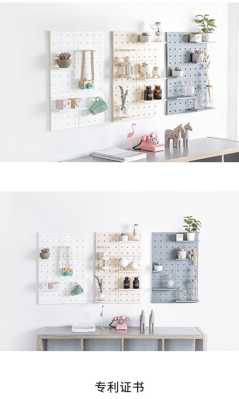 Multi-purpose plastic rack in living room