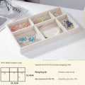 Beige 6 Compartments (Pack of 1)