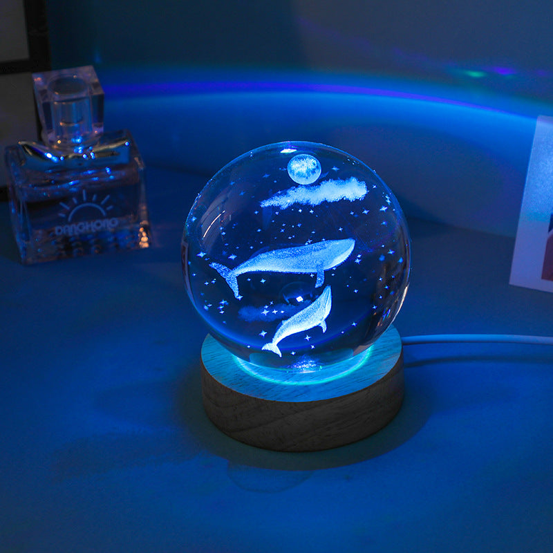 Recharging base for crystal ball night light image 4
