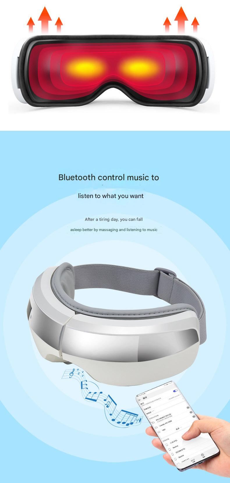 Smart Eye Massager with heating function
