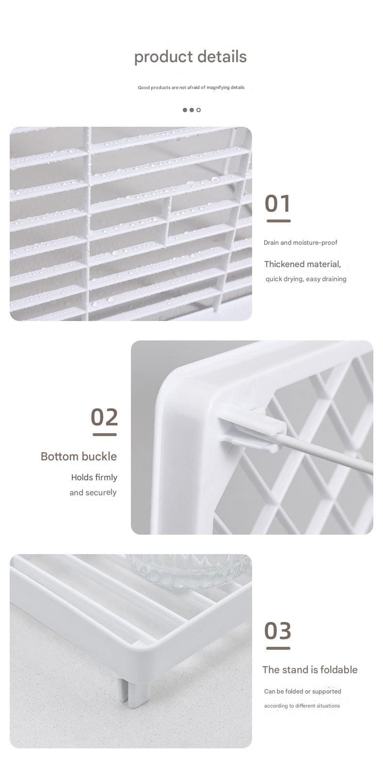 Kitchen organization rack with modern design