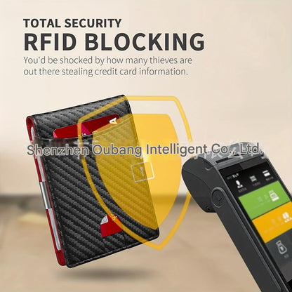 Quality carbon fiber wallet image 10