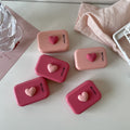 Small Heart Contact Lens Case * Pink