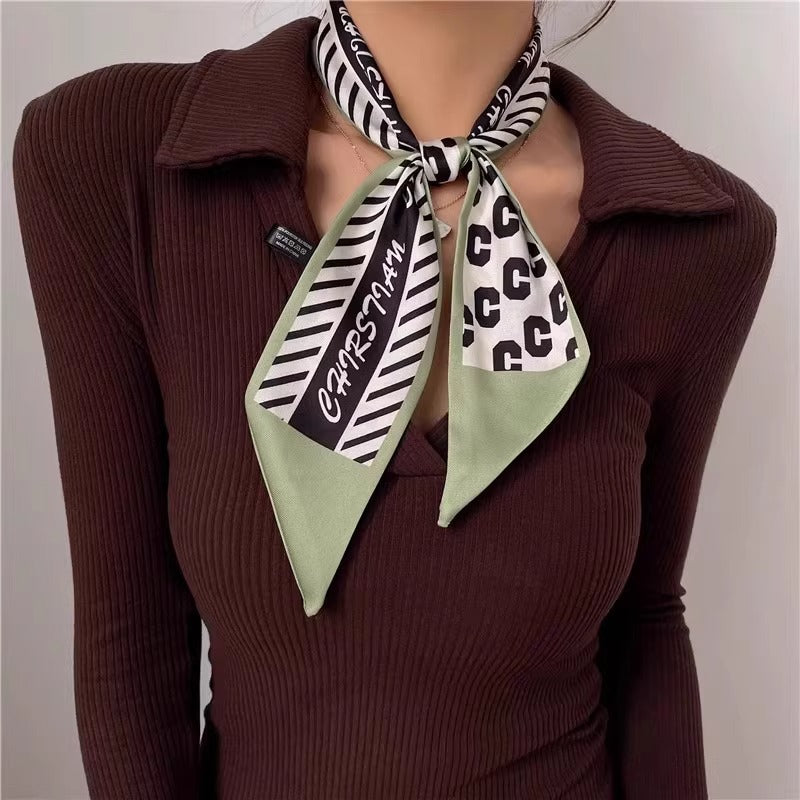 Multi-colored stylish hair tie