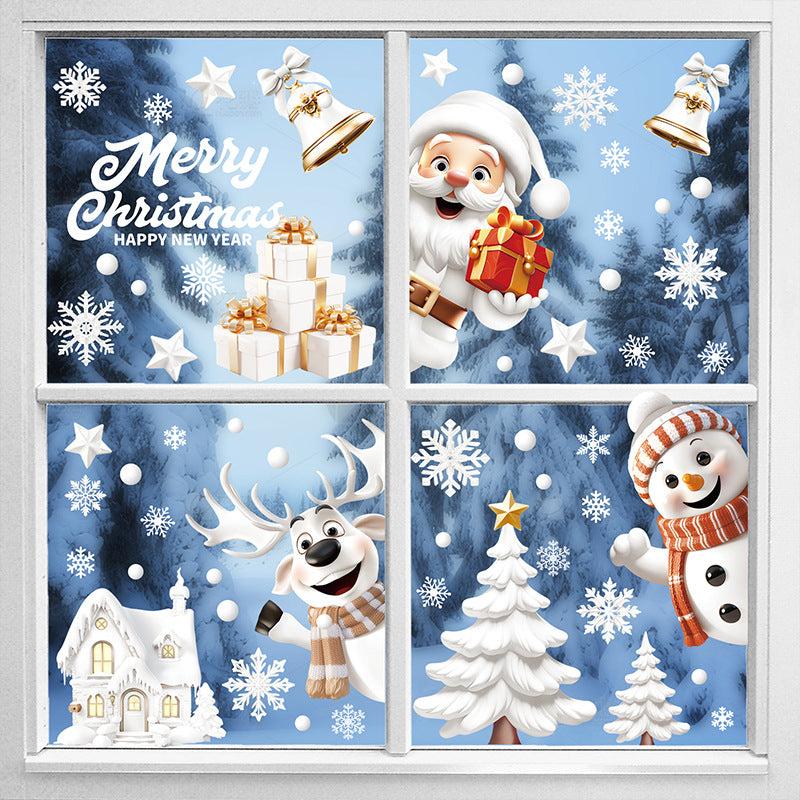 Colorful Christmas Window Clings Image 3
