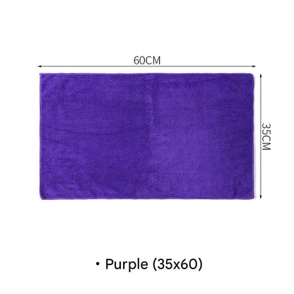 Microfiber cloth in a stack