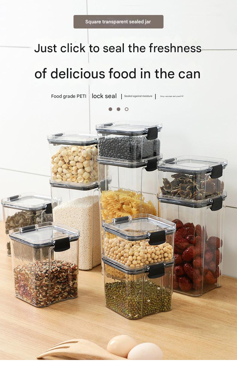 clear plastic kitchen storage container 2