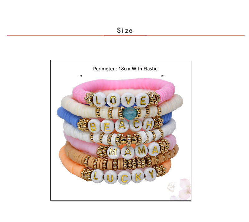 Elegant friendship bracelet stacked with other jewelry - image 7