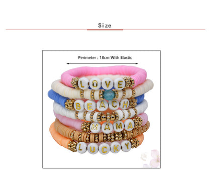 Elegant friendship bracelet stacked with other jewelry - image 7