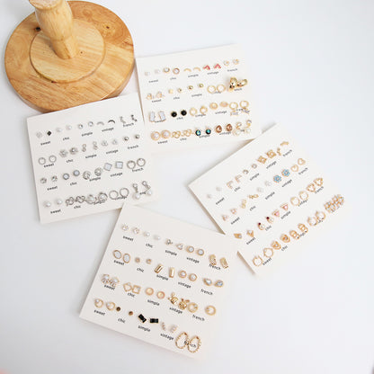 Stunning Pearl Earrings Set Image 7