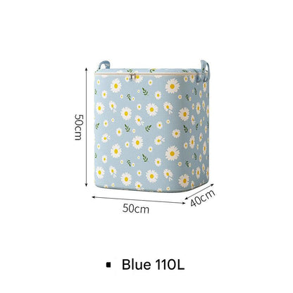 Large storage bag for clothing and bedding