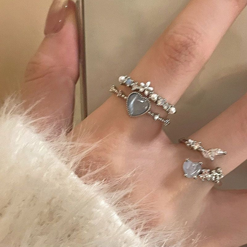 Chic design moonlight zircon ring - image 2