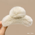 Cream Real Rex Rabbit Fur [Approx. 13cm]