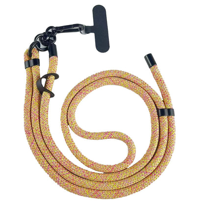 Universal phone lanyard in black