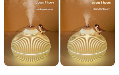 USB onion humidifier with ambient lighting