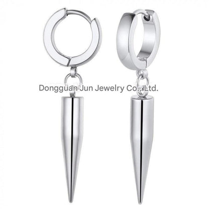 bullet pendant earrings for men image 3